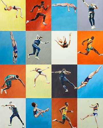 Olympicv Games Painting